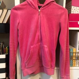 pink Juicy Couture sweater size 14 in kids size